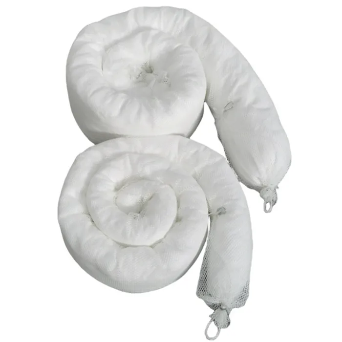 Oil Absorbent Boom Synthetic Absorbent 3m with clips each end