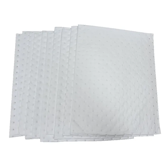 Heavy Weight Oil / Hydrocarbon absorbent Pads 40x50cm 10 Pack / Box of 100