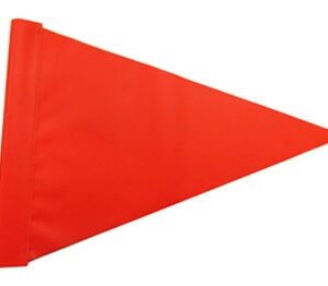 Hi Vis Triangle Flag.
