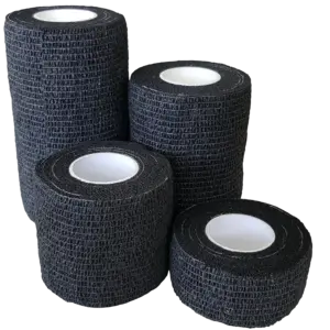BLACK COHESIVE BANDAGE
