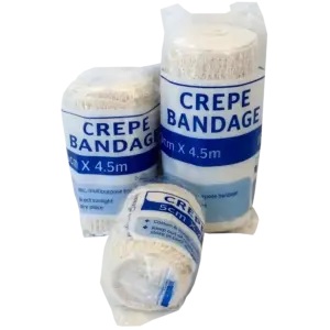 Bandage Crepe Available In 5cm, 7.5cm, 10cm, 15cm