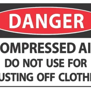 Danger Compressed Air