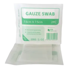 Gauze Swab Sterile 7.5cm x 7.5cm 12 ply
