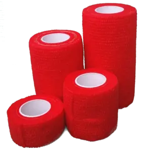 RED COHESIVE BANDAGE