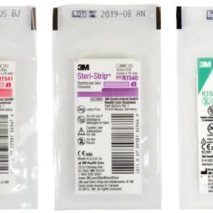 Wound Closure Strips, 3mm x 75mm, 6mm x 75mm