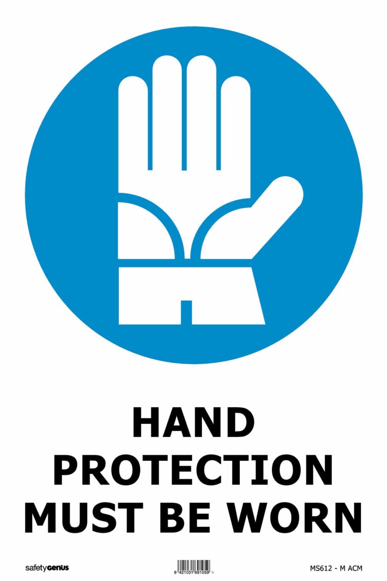 Hand Protection Must Be Worn