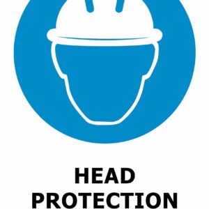 Head Protection Must Be Worn