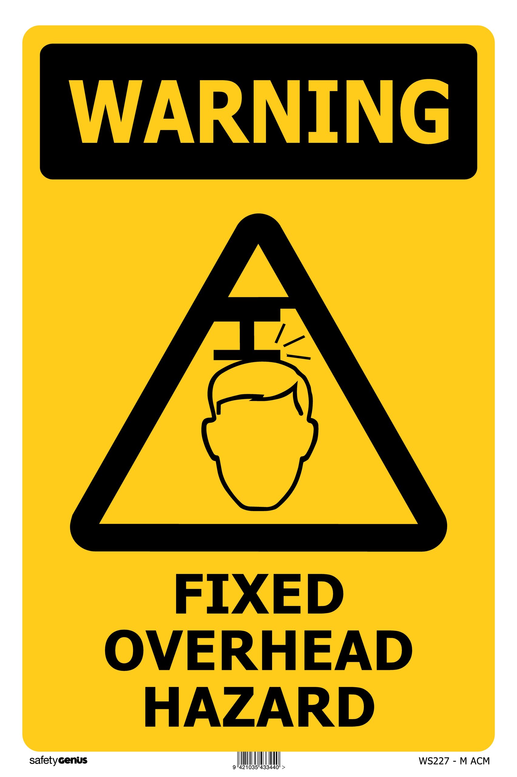 WARNING Fixed Overhead Hazard