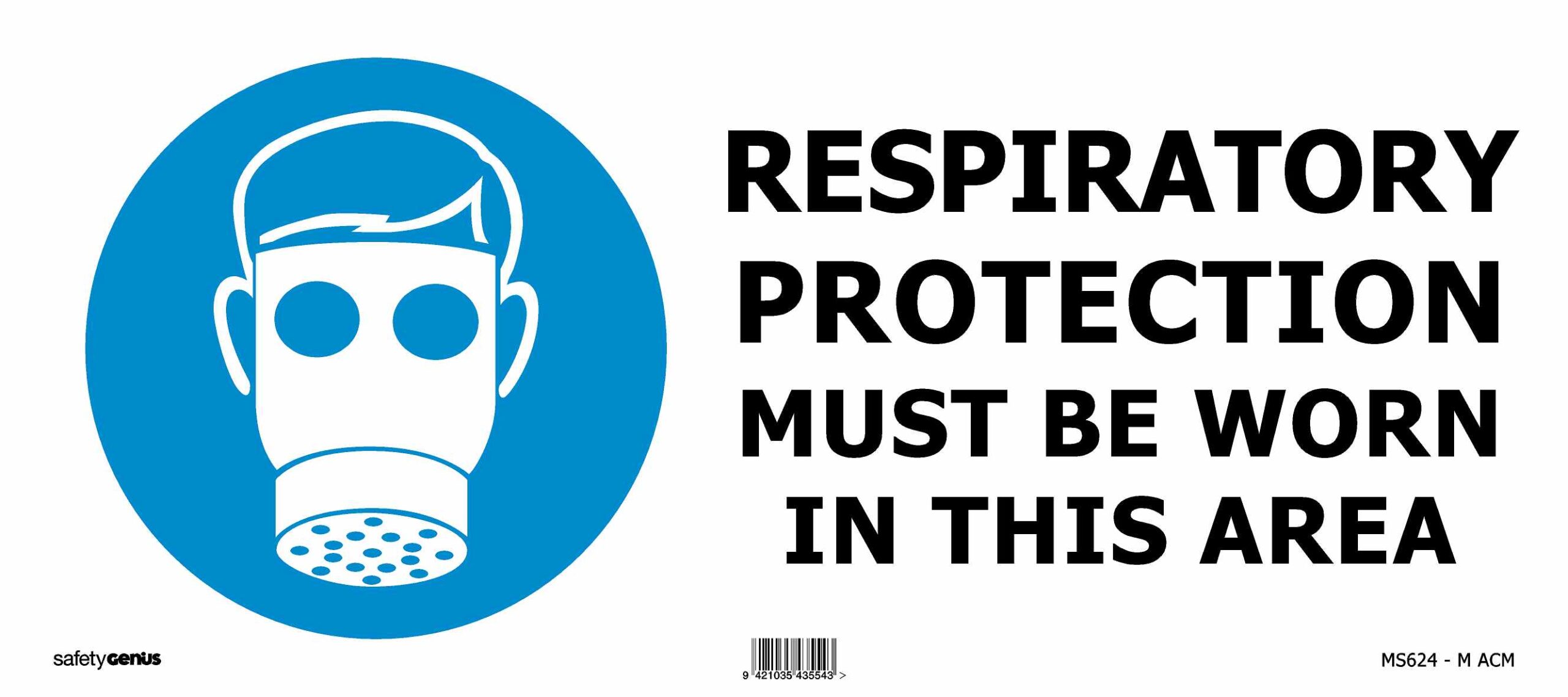 Respiratory Protection Must Be Worn