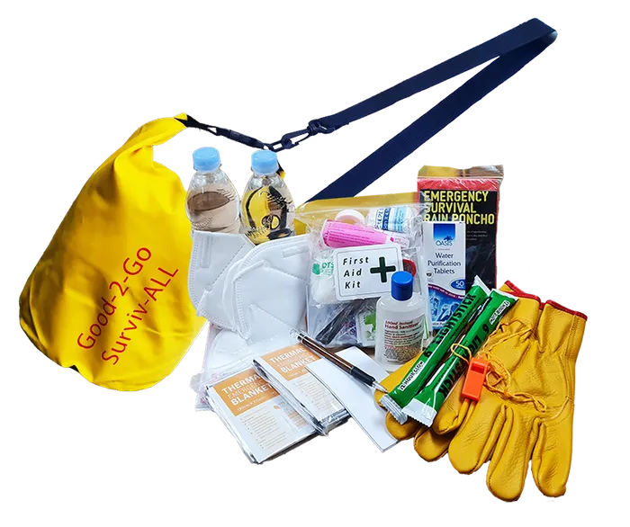 The economy - Good-2-Go 2 Person personal Survival / Civil Defence Kit