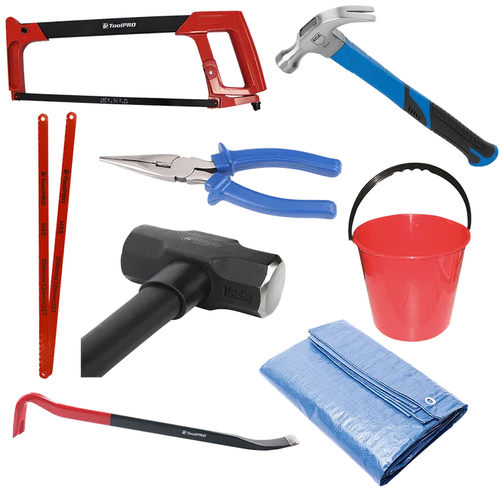 Good 2 Go Civil Defence Kit in 240L Wheelie Bin for up to 20 people - Image 5