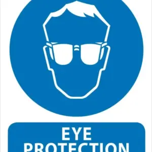 Eye Protection Must Be Worn