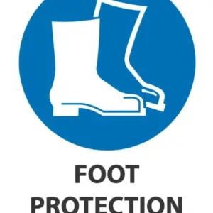 Foot Protection Must Be Worn