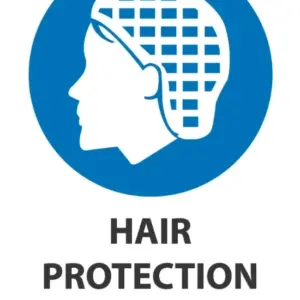 Hair Protection Must Be Worn