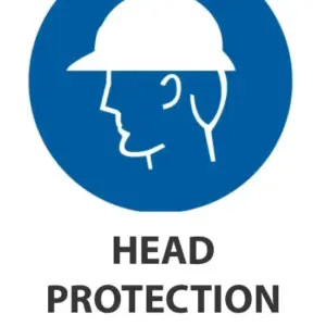 Head Protection Must Be Worn