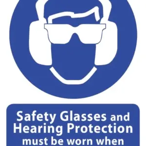 Safety Glasses And Hearing Protection