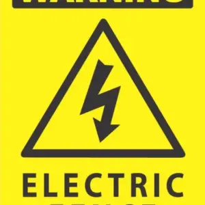 Warning Electric Fence