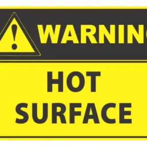 Warning Hot Surface