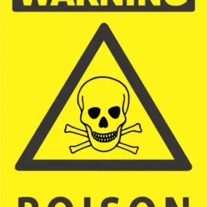 Warning Poison