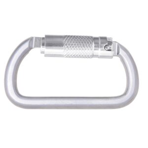 Carabiner Triple Action Locking Bulb Type Stainless Steel with Captive Pin