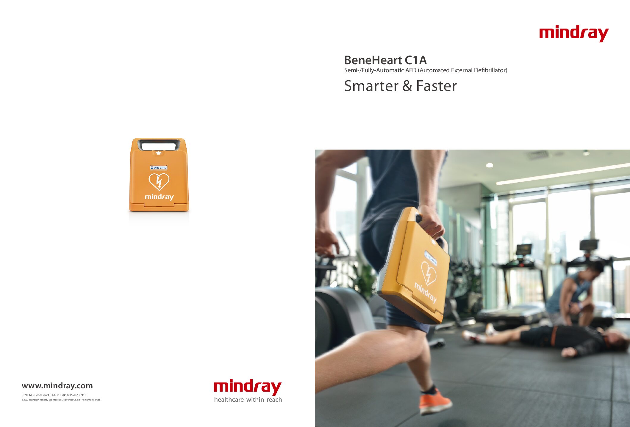 Mindray Defibrillator C Series AED - Image 4