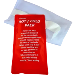 Large Reusable Gel Filled Hot & Cold Pack, Nylon Outer & Protection Cover