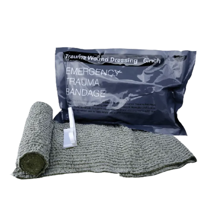 Military Israeli Style Wound Trauma Dressings Single Sterile