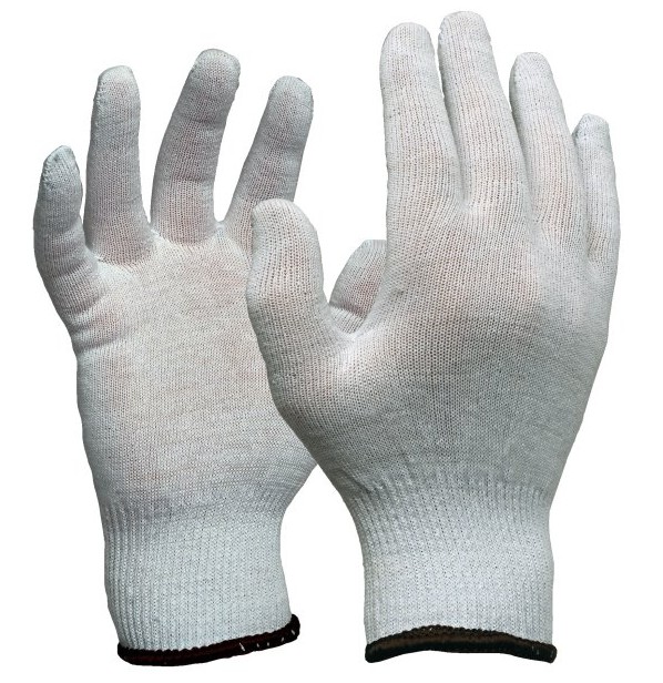 Knitted 100% Cotton Glove (Pkt of 12)