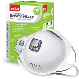 Esko Breathe Easy P2 Valved Mask