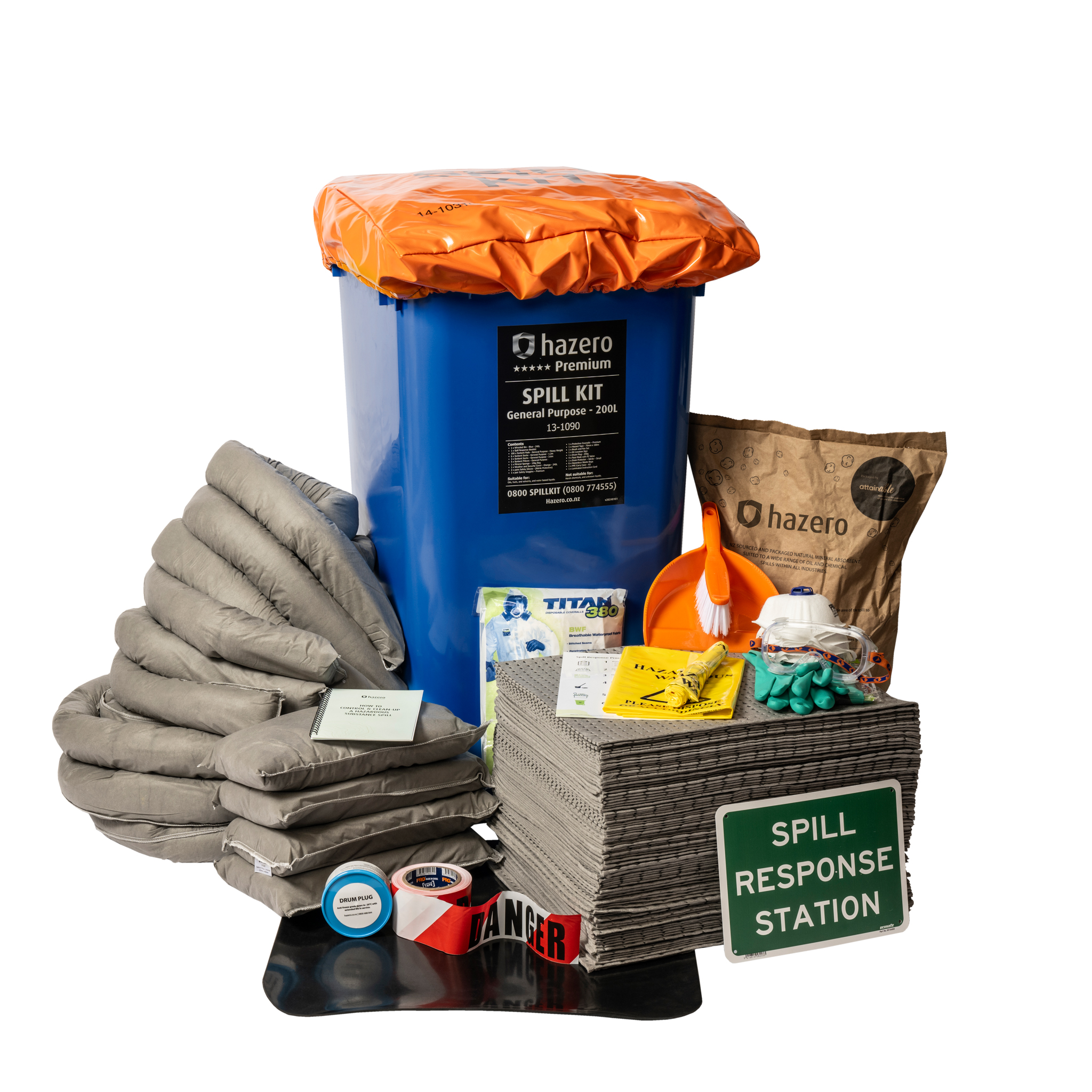 Premium Spill Kit - General Purpose - 200L