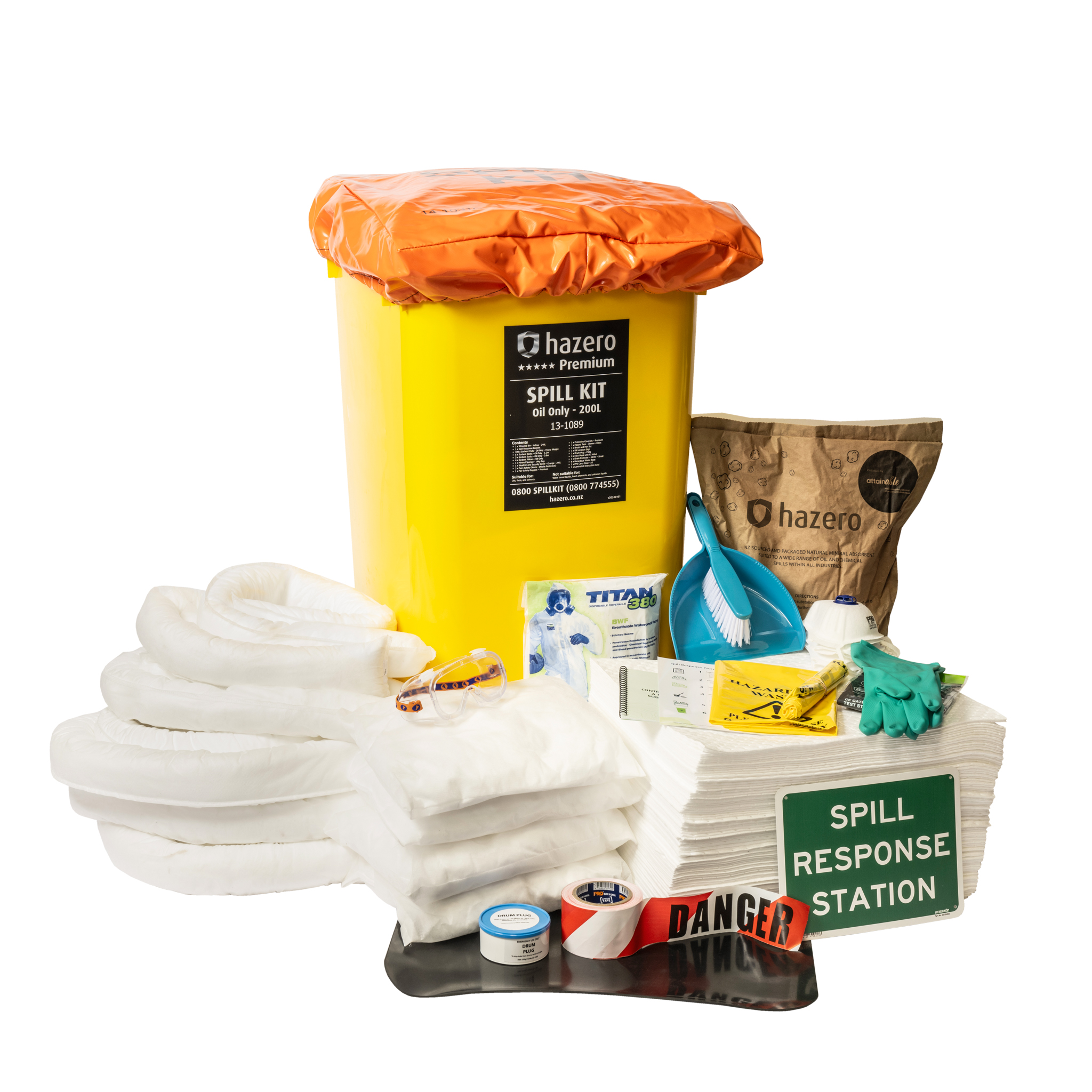 Premium Spill Kit - Oil Only - 200L