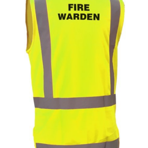 DN H-Back Fire Warden Hi-Vis Vest