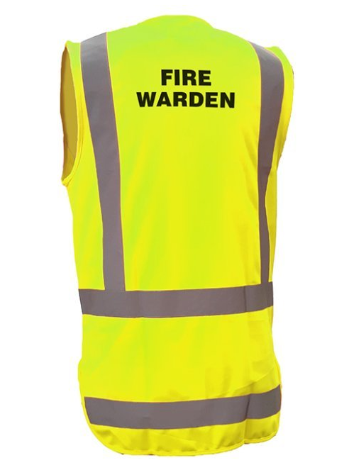 DN H-Back Fire Warden Hi-Vis Vest